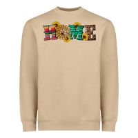 Mushroom western home wind wheel Heavyweight Sweatshirt - Artiststas