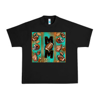 Black American football mom Urban Heavy Tee - Jasminsmagicworld