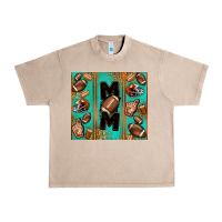 French Oak American football mom Urban Heavy Tee - Jasminsmagicworld