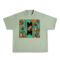 Oil Green American football mom Urban Heavy Tee - Jasminsmagicworld