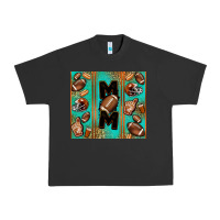 Pigment Black American football mom Urban Heavy Tee - Jasminsmagicworld