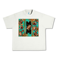 Pistachio American football mom Urban Heavy Tee - Jasminsmagicworld