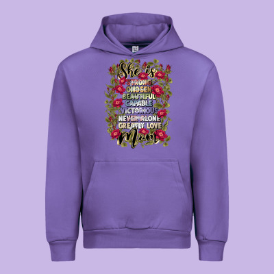 She Is Mom Urban Hoodie Designed By Jahusdesignshop