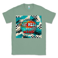 Sage hot mess boy mama with fire Classic Tee - TumblerDesignByShophia