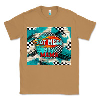 Toasted Coconut hot mess boy mama with fire Classic Tee - TumblerDesignByShophia