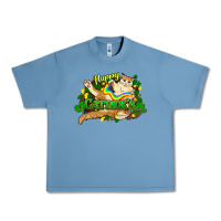 Pebble Blue St. Patrick's Day cat Urban Heavy Tee - HowdyJamesFarm