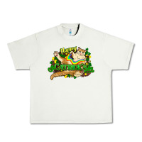Pistachio St. Patrick's Day cat Urban Heavy Tee - HowdyJamesFarm