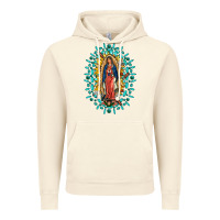 Vintage Artic Our Lady Of Guadalupe Gemstone Sunflowers Vintage Hoodie - FaDigitalArtStudio