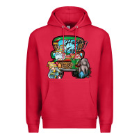 Cardinal Happy Easter Premium Hoodie - CowhideDigitalArt