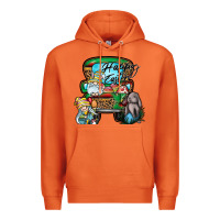 Carrot Happy Easter Premium Hoodie - CowhideDigitalArt