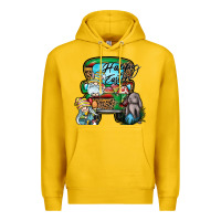 Lemon Happy Easter Premium Hoodie - CowhideDigitalArt