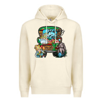 Sandshell Happy Easter Premium Hoodie - CowhideDigitalArt