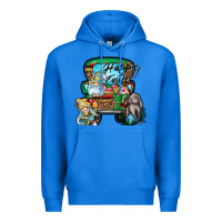 True Royal Happy Easter Premium Hoodie - CowhideDigitalArt