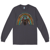 Smoke western rainbow with bison Long Sleeve Tee - RanaPortraitStore