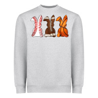 Heather Grey western easter support bunny Heavyweight Sweatshirt - Artiststas
