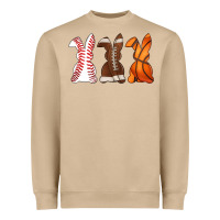 Mushroom western easter support bunny Heavyweight Sweatshirt - Artiststas