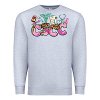Heather Grey cscc Premium Sweatshirt - AdoDesignShop