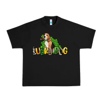 Black lucky dog St. Patrick's Urban Heavy Tee - HowdyJamesFarm