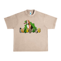 French Oak lucky dog St. Patrick's Urban Heavy Tee - HowdyJamesFarm