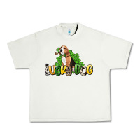 Pistachio lucky dog St. Patrick's Urban Heavy Tee - HowdyJamesFarm