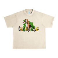 Sandshell lucky dog St. Patrick's Urban Heavy Tee - HowdyJamesFarm