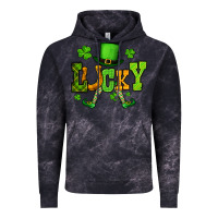 Cloud Black St. Patrick's lucky leprechaun Vintage Hoodie - OliviaCreatesArt