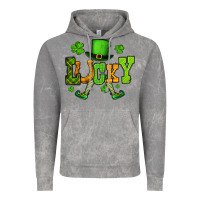 Cloud Rock St. Patrick's lucky leprechaun Vintage Hoodie - OliviaCreatesArt