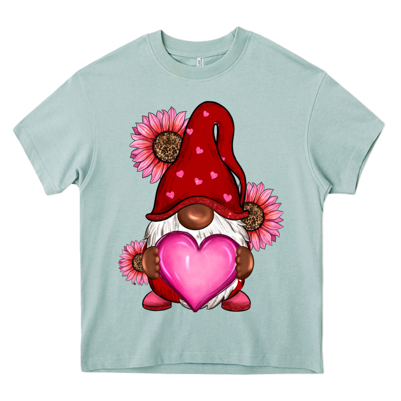 Valentine's Day Afro Gnome Heavy Core Tee by RanaPortraitStore | Teevron