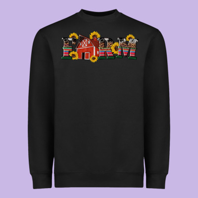 Western Farm Heavyweight Sweatshirt Designed By Artiststas