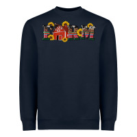 Navy western farm Heavyweight Sweatshirt - Artiststas