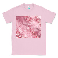 Bubblegum Pink glitter pink agate Classic Tee - TumblerDesignByShophia