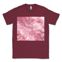 Burgundy glitter pink agate Classic Tee - TumblerDesignByShophia