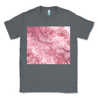 Charcoal Heather glitter pink agate Classic Tee - TumblerDesignByShophia