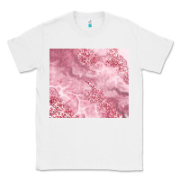 White glitter pink agate Classic Tee - TumblerDesignByShophia