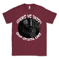 Burgundy jason voorhees choke me daddy camp crystal lake shirt Classic Tee - maiPhamDesign