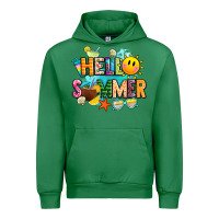 Emerald hello summer Urban Hoodie - JahusDesignShop