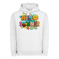Pigment Lunar Rock hello summer Urban Hoodie - JahusDesignShop