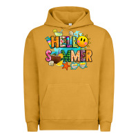 Pigment Peanut Butter hello summer Urban Hoodie - JahusDesignShop