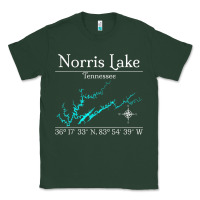Sports Green Norris Lake, Tennessee Characters Video game Classic Tee - maiPhamDesign