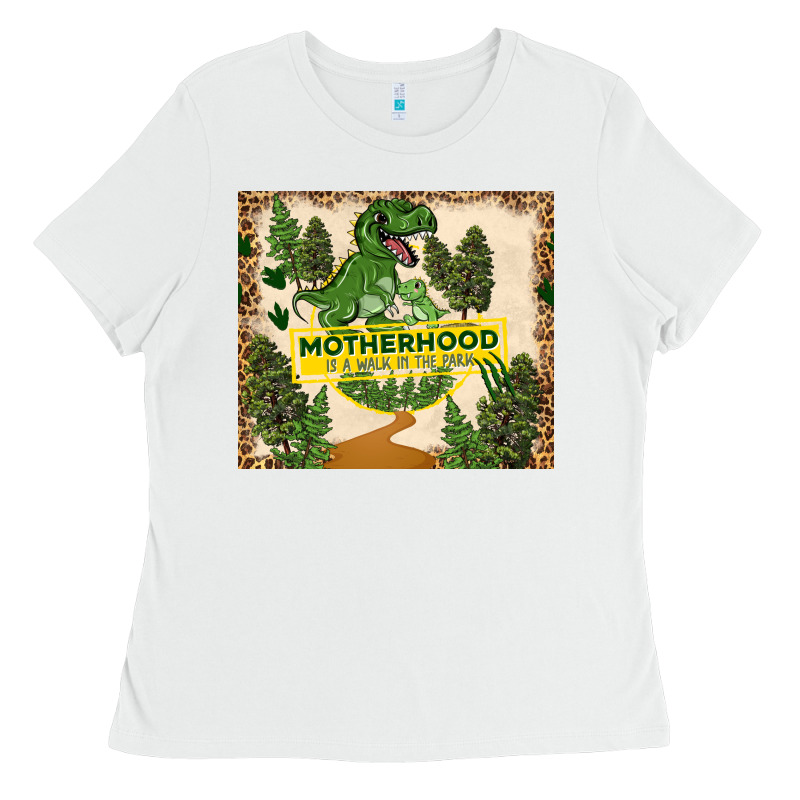 Motherhood Is A Walk In The Park Ladies Tee by TumblerDesignByShophia | Teevron