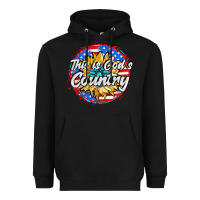 Black this is god's country Heavyweight Hoodie - AdoDesignShop