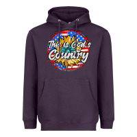 Plum this is god's country Heavyweight Hoodie - AdoDesignShop