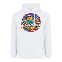White this is god's country Heavyweight Hoodie - AdoDesignShop