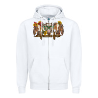 White western goats Zipper Hoodie - BarkalooDesign