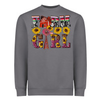 Storm western farm girl Heavyweight Sweatshirt - Artiststas