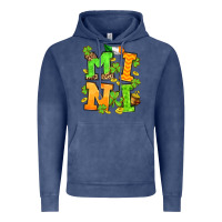 Vintage Denim St. Patrick's Day mini Vintage Hoodie - OliviaCreatesArt