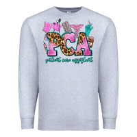 Heather Grey pca patient care assistant Premium Sweatshirt - AdoDesignShop
