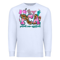 White pca patient care assistant Premium Sweatshirt - AdoDesignShop