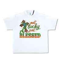 Not Lucky Just Blessed With Cross St. Patricks Day Urban Heavy Tee | Teevron