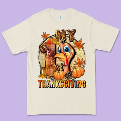 My 1st Thanksgiving Premium Tee Designed By Nancycooperartshop